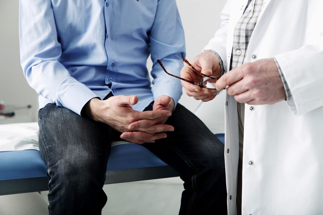 pelantikan doktor untuk prostatitis kronik