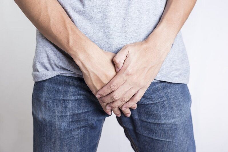 sakit pangkal paha dengan prostatitis